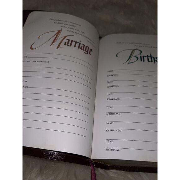 LIFE APPLICATION STUDY BIBLE NEW LIVING TRANSLATION NLT Leather Cover Tyndale - Picture 13 of 16